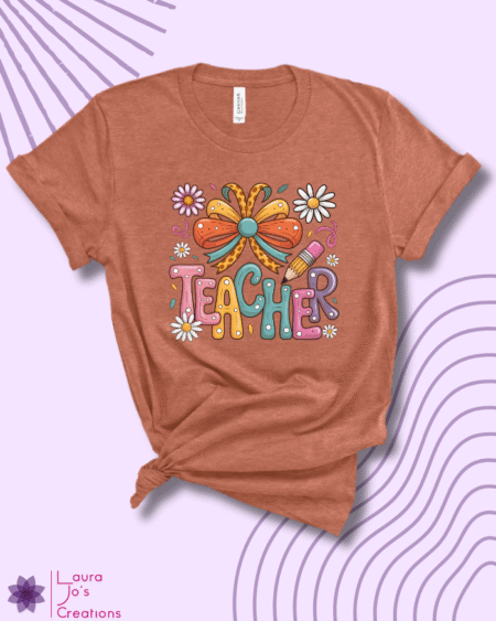 Groovy Teacher Vibes T-Shirt